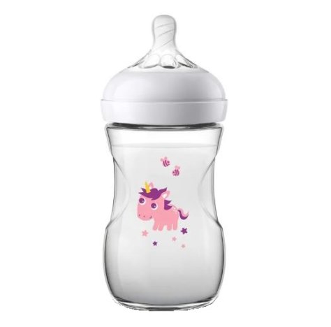 AVENT BOTTLE NAT UNICORN