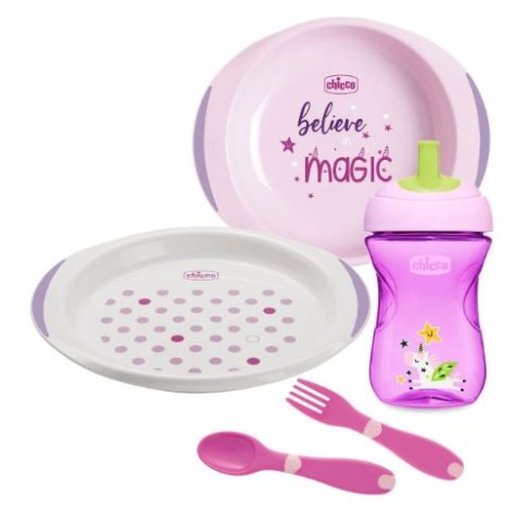 Ch Set Pappa 12m+ Rosa