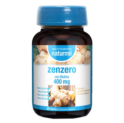 Naturmil Zenzero 400mg 60 compresse 