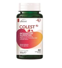 Vebix Colest+ Integratore Alimentare Benessere Cardiovascolare, 40 Compresse__+ 1 COUPON__