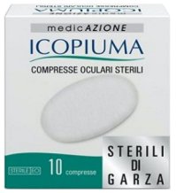 COMPRESSE OCULARI ADES 10PZ