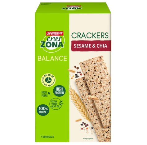 ENERVIT Spa Enerzona crackers sesame&chia 175g