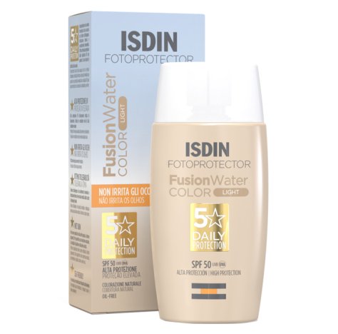 ISDIN FUSION WATER COLOR LIGHT VISO SPF50 50ML 