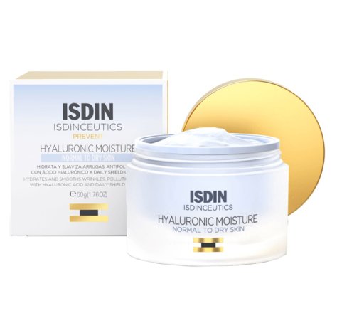 Isdinceutics Hyaluronic Moisture Crema idratante con acido ialuronico per pelle normale 50ml