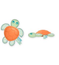 Chicco Gioco ECO+ Baby Turtle Peluche per Bambini 3m+, 1 pezzo 