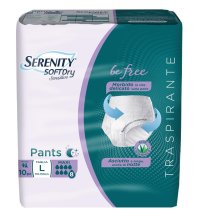 SERENITY Spa Serenity pants sensitive maxi taglia L 10 pezzi 