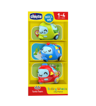 CHICCO (ARTSANA SpA) Chicco Gioco 3 Macchinine Turbo Ball City Patrol 1-4 Y 