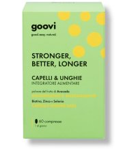 THE GOOD VIBES COMPANY Srl Goovi integratore unghie e capelli 60 compresse