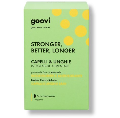 THE GOOD VIBES COMPANY Srl Goovi integratore unghie e capelli 60 compresse