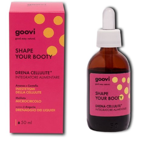 THE GOOD VIBES COMPANY Srl Goovi drena cellulite booty 50ml