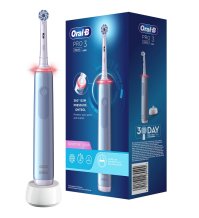 ORALB PRO 3 BLU SENSITIVE SPAZZOLINO + 2 TESTINE DI RICAMBIO 