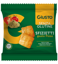 GIUSTO S/G SFIZIETTI PIZZA 40G