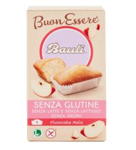 BAULI Plumcake S/G Mela 132g