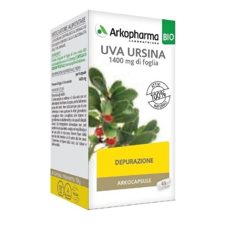 ARKOCAPSULE UVA URSINA BIO 45CPS