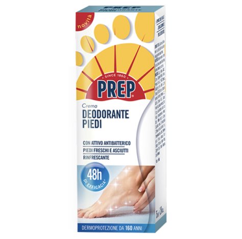  Prep Crema Deodorante Piedi 48H di Efficacia, 75ml