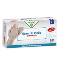 PROFAR GUANTO VINILE L 100PZ
