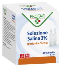 PROFAR SOLUZ IPERT 3% 5ML 20PZ