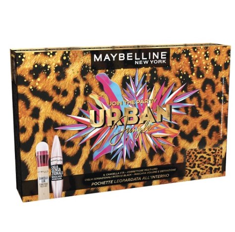 MAYBELLINE - Kit Urban Jungle Correttore 01 Light + Mascara Very Black