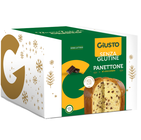 GIUSTO S/G PANETTONE CIOC 500G