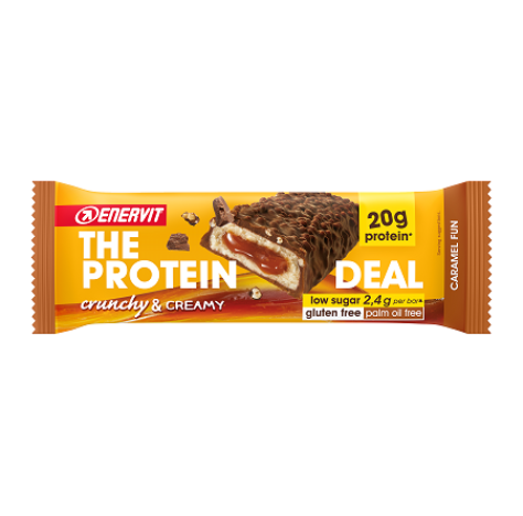 ENERVIT Spa barretta the protein deal caramel 55g__+ 1 COUPON__