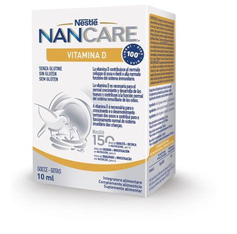 NESTLE' ITALIANA Spa Nancare vitamina D gocce 10ml