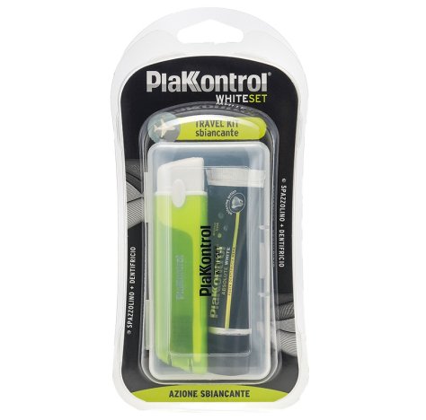 PLAKKONTROL WHITE SET TRAVEL K