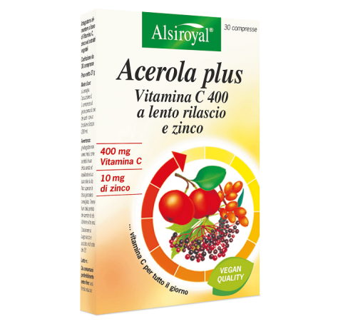 ACEROLA 400 PLUS 30CPR CAGNOLA