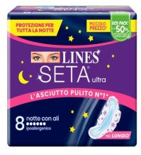 LINES SETA ULTRA NOTTE ( 8 PEZZI ) 