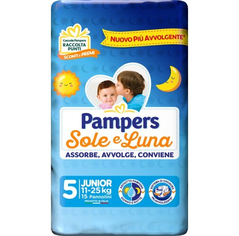 PAMPERS SOLE&LUNA JUNIOR 15PZ