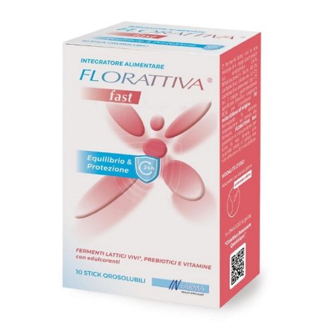 FLORATTIVA FAST 10STICK OROSOL__+ 1 COUPON__