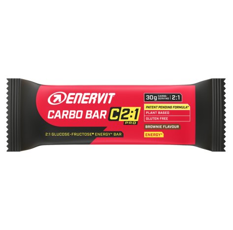 Enervit Carbo Bar C 2:1 Pro - Barretta Energetica Gusto Brownie 50g 