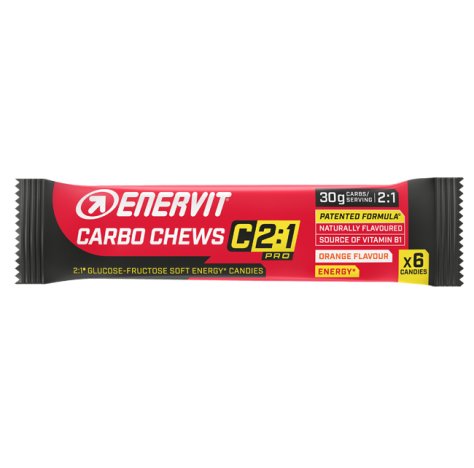 Enervit Carbo Chews C2:1 Pro Caramelle Gommose Energetiche 34g