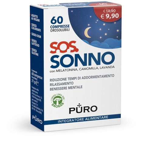 PURO SOS Sonno 60Cpr Orosol.