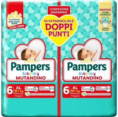 PAMPERS BD MUT DUO DWCT XL28PZ