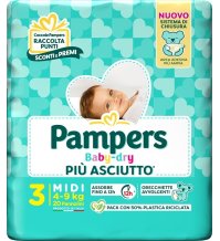 PAMPERS BD DOWNCOUNT MIDI 20PZ