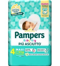 PAMPERS BD DOWNCOUNT MAXI 17PZ