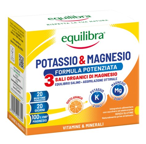 EQUILIBRA Srl POTASSIO & MAGNESIO 3 20 bustine