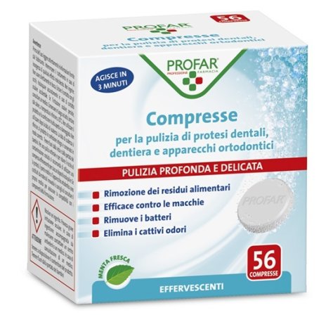 PROFAR COMPRESSE PULIZIA 56PZ