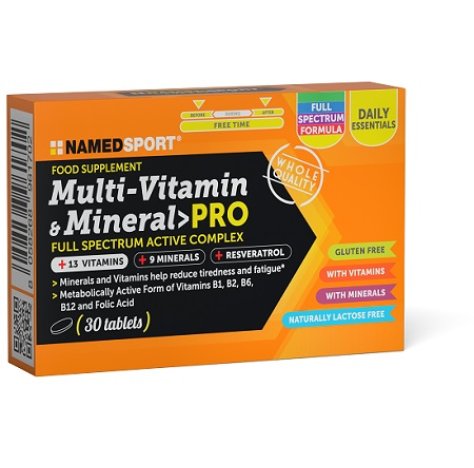 Multi Vitamin&mineral Pro30cpr