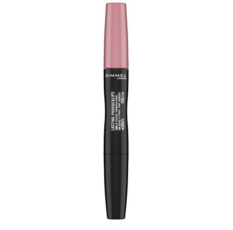 RIMMEL (div. Coty Italia Srl)  RIMMEL LONDON LASTING PROVOCALIPS 16HR  Rossetto liquido a lunga tenuta con gloss donna 3,9 ml tonalità 220 Come Up Roses   __+1 COUPON __