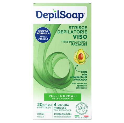 Depilsoap Strisce Viso Nor20pz