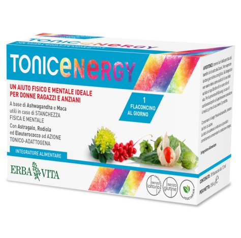 Erba Vita Tonic Energy Integratore Tonico 10 Flaconcini