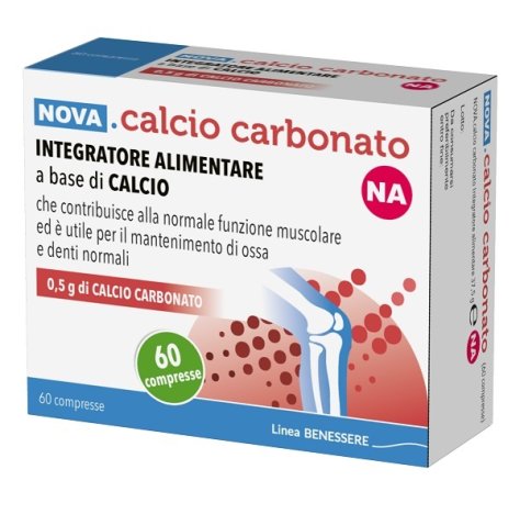 NOVA CALCIO CARB NA0,5G 60CPR