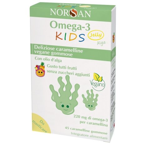 NORSAN OMEGA 3 KIDS JEL45CARAM NORSAN OMEGA 3 KIDS JEL45CARAM