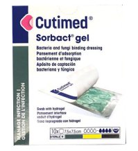 CUTIMED SORBACT IGEL 7,5X7,5CM