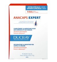 Ducray Anacaps Expert Unghie e Caduta Capelli Progressiva 90 Capsule