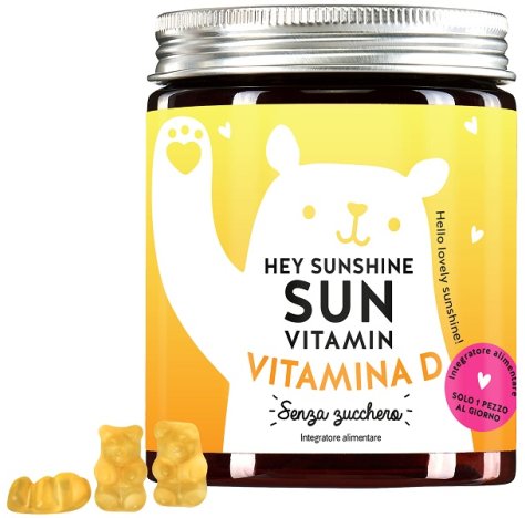 Hey Sunshine Sun Vitamins Mit D Sugarfree 45 Caramelle Gommose