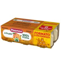 Plasmon Omog 4 Frutti 6x80g