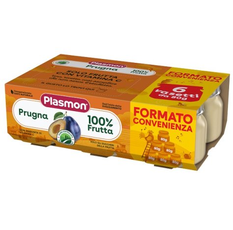 Plasmon Omog Prugna 6x80g