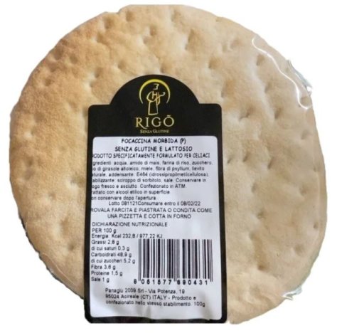RIGO'Focaccina Morb.100g